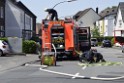 Feuer 1 Koeln Porz Grengel Waldstr P048